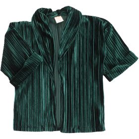 Zara Méregzöld bársony felső (110) kislány