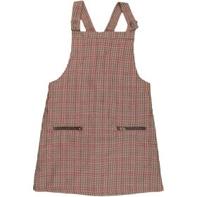 Next Mintás barna ruha (128) kislány