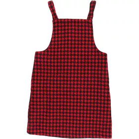 Pirosmintás ruha (146) lány