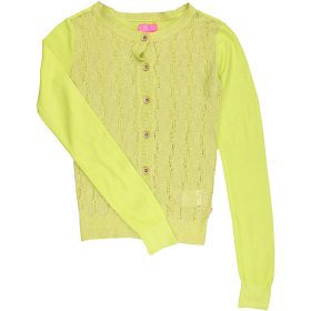 Zöld áttört kardigán (140) lány