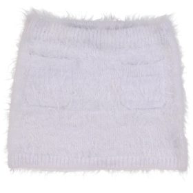 H&M Halványkék kötött szoknya (98-104) kislány