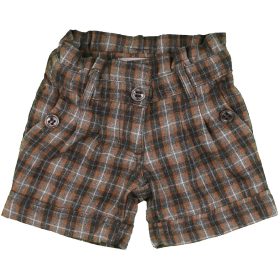 Jbc Kockás szövet rövidnadrág (92) kislány