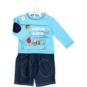 Türkiz-farmer szett (62-68) baba