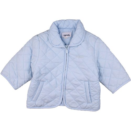 Kék steppelt kabátka (74) baba