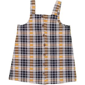 F&F Kockás tunika (116) kislány