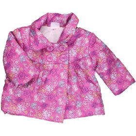 F&F Virágos kabát (68) baba