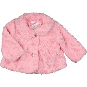 Early Days Rózsaszín polár kabátka (68) baba