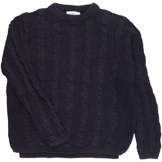 Zara Csavartmintás kék pulóver (152) fiú