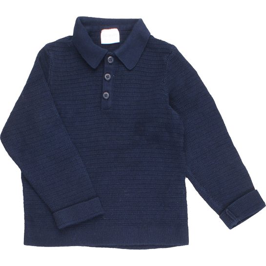 F&F Kék pulóver (92) kisfiú