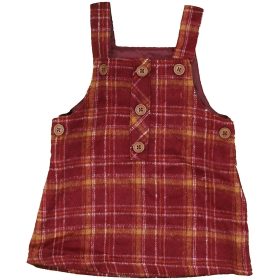 Nutmeg Kockás szövetruha (68) baba