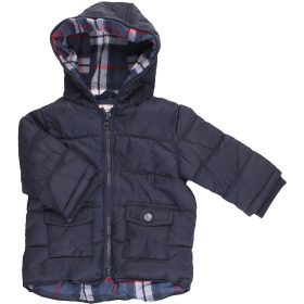 George Sötétkék kabát (68) baba