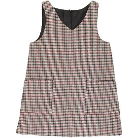 St Bernard Bordó-barnamintás szövetruha (110) kislány