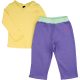 Sárga-lila szett (80) baba