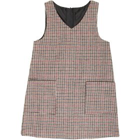 St Bernard Kockás szövetruha (128) kislány