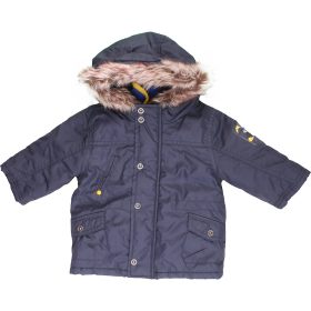 Sötétkék 2:1-ben kabát (68) baba