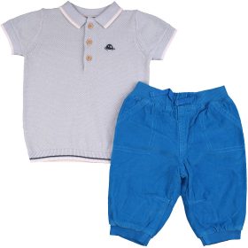 Kék-kord szett (68) baba