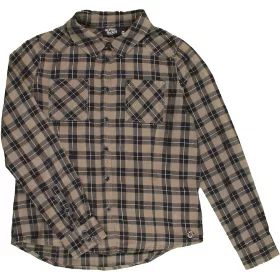 Kockás-khaki blúz (140) lány