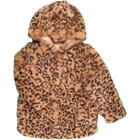 F&F Leopárdmintás bunda (110) kislány