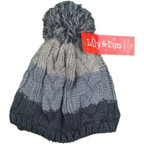 Lily & Dan Csíkos bélelt sapka (6-12 hó) baba