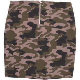 New Look Terepmintás szoknya (158) tini lány