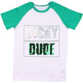 St Bernard Átfordítható flitteres felső (116) kislány