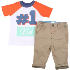 Feliratos-barna szett (74) baba