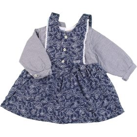 Virágos ruha (74-80) baba