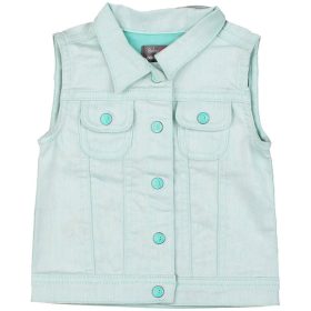 Zöld farmermellény (68) baba