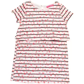Young Dimension Virágos-csíkos felső (104) kislány