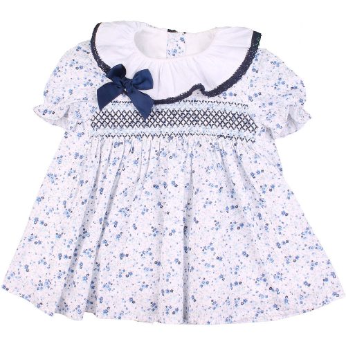 Kékvirágos ruha (80) baba