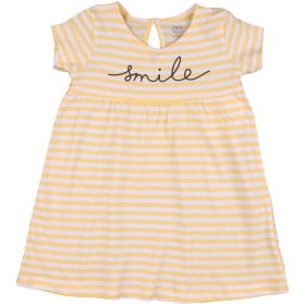 F&F Sárgacsíkos ruha (74) baba