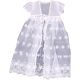 Fehér organza ruha (74-80) baba