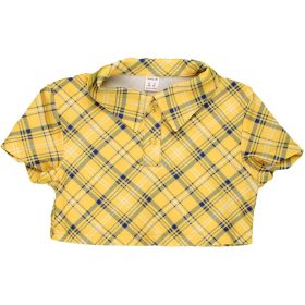 Kockás felső (128) kislány