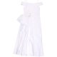 Hímzett fehér ruha (146) lány