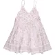 C&A Drappvirágos ruha (128) kislány