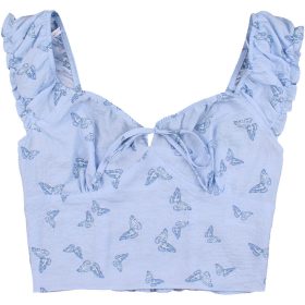 Primark Pillangós kék felső (34)  női