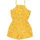 New Look Virágos sárga playsuit (152) lány
