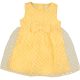 F&F Pöttyös sárga ruha (86) baba