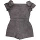 River Island Ezüstpöttyös playsuit (128) kislány