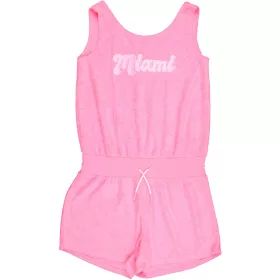 St Bernard Rózsaszín frottír playsuit (146) lány