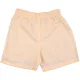 Hímzett sárga short (74-80) baba