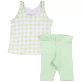 Primark Kockás-zöld szett (62) baba