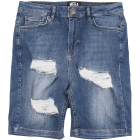 Szaggatott farmer rövidnadrág (28)  férfi