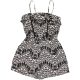 Primark Feketemintás playsuit (134) lány