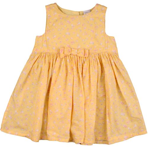 H&M Virágos sárga ruha (80) baba
