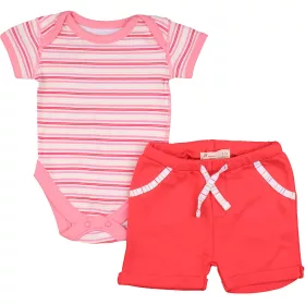 Csíkos-korall szett (62) baba