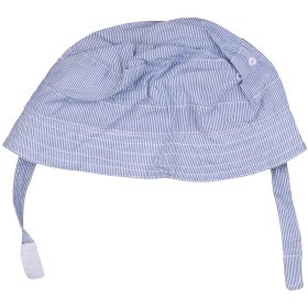 Kékcsíkos sapka (0-6 hó) baba