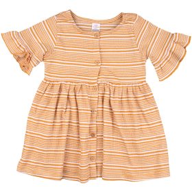 Mustárcsíkos ruha (80-86) baba