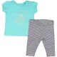 Türkiz-csíkos szett (68) baba