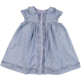 Mothercare Pöttyös farmerkék ruha (74) baba